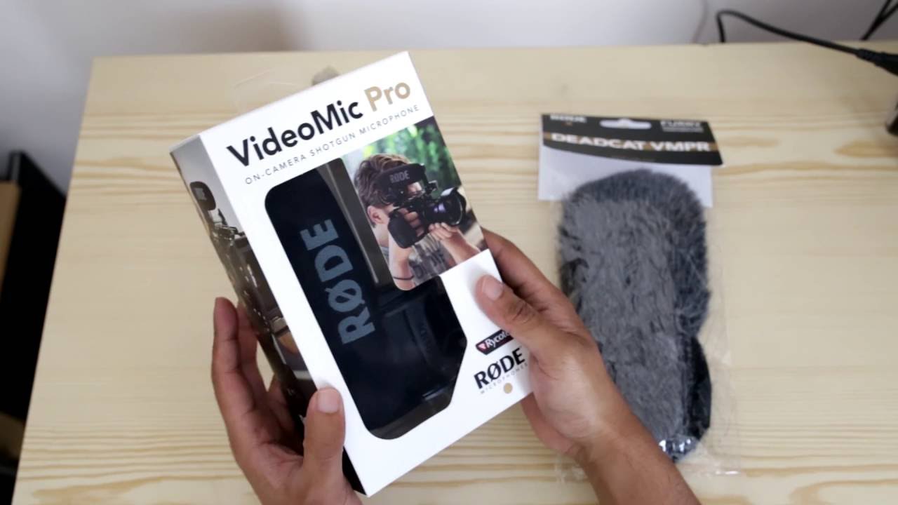 Распаковка Rode VideoMic Pro (обновленная версия) Plus Deadcat VMPR