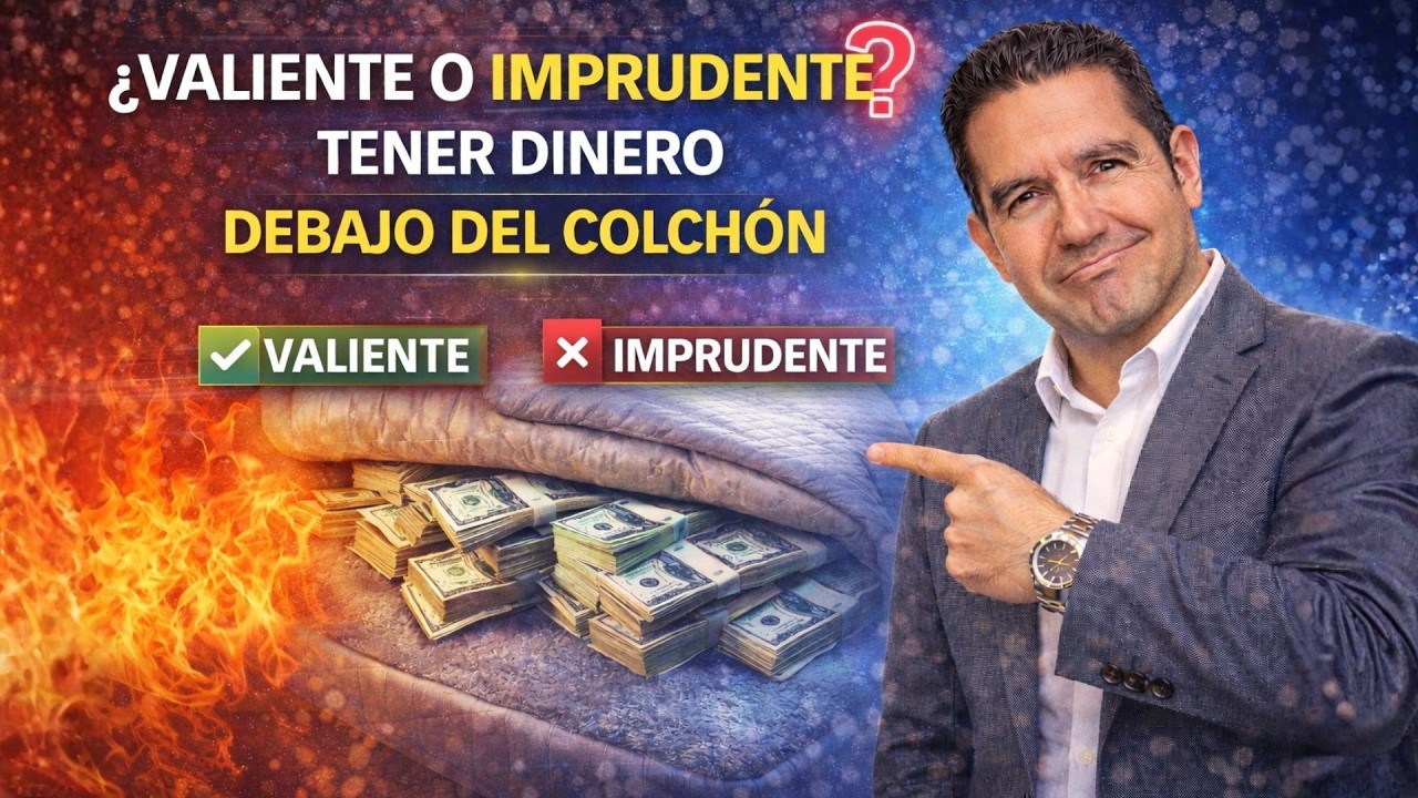 ¿Valiente o imprudente? Tener dinero debajo del colchón | Andres Gutierrez