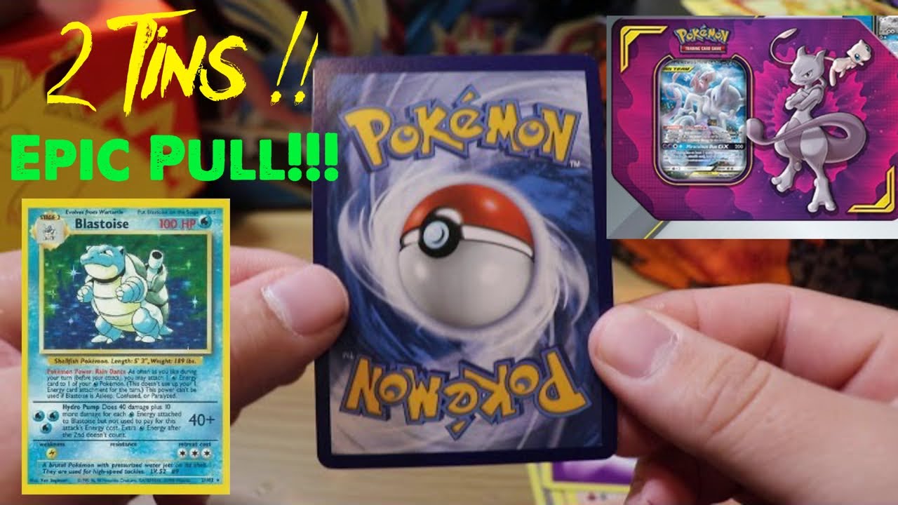 EPIC POK&Eacute;MON CARD PULL [2tins] A Must Watch !! #Pokemon #cards #epic