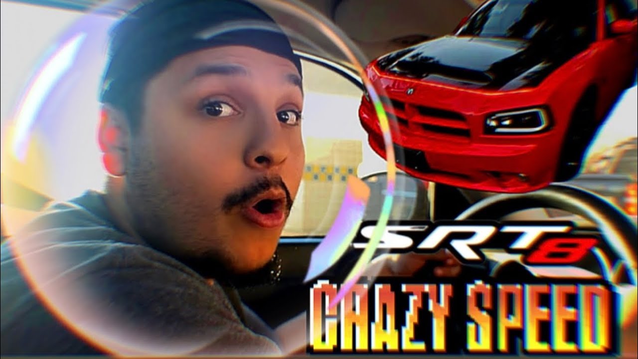 GOING THE MAX SPEED IN THE SRT8 CHARGER (insane speed)