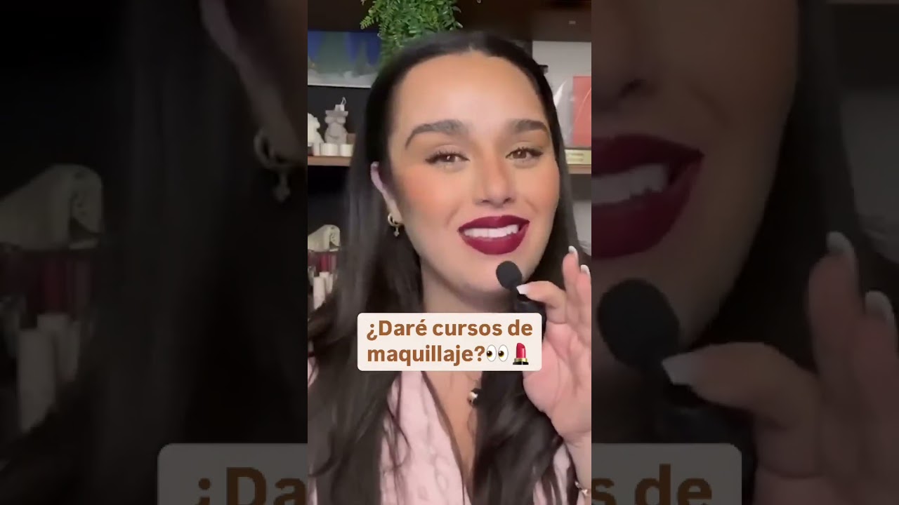 &iquest;Dar&eacute; cursos de maquillaje? 👀💄 #preguntas #monicamakaco #reels #maquillaje