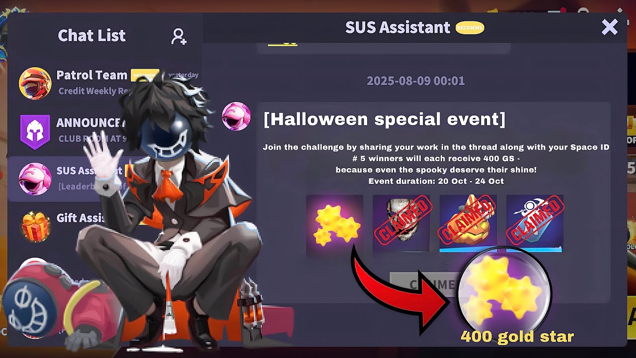 Super Sus Halloween Event 2025 🎃 | Win Gold Stars Free | Official Event Explain #gaming #supersus 