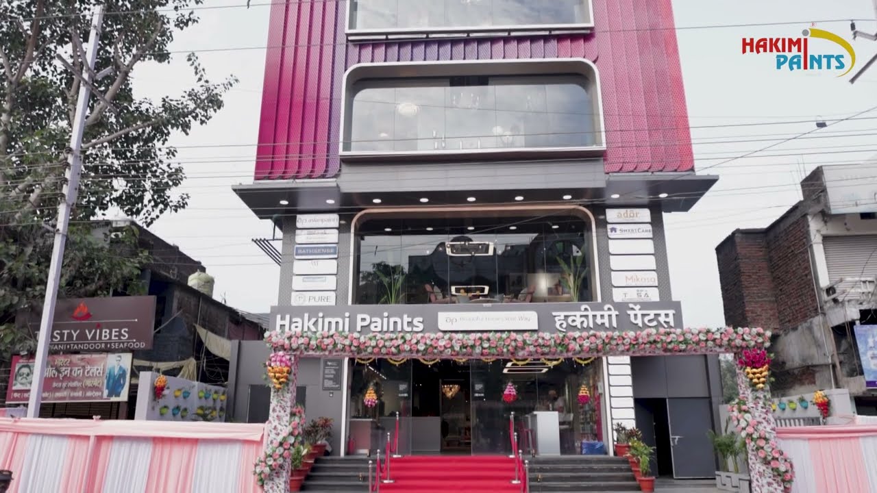 Asian Paints CEO Mr. Amit Syngle ji Opens Doors to Hakimi Paint's Inaugural Experience Center