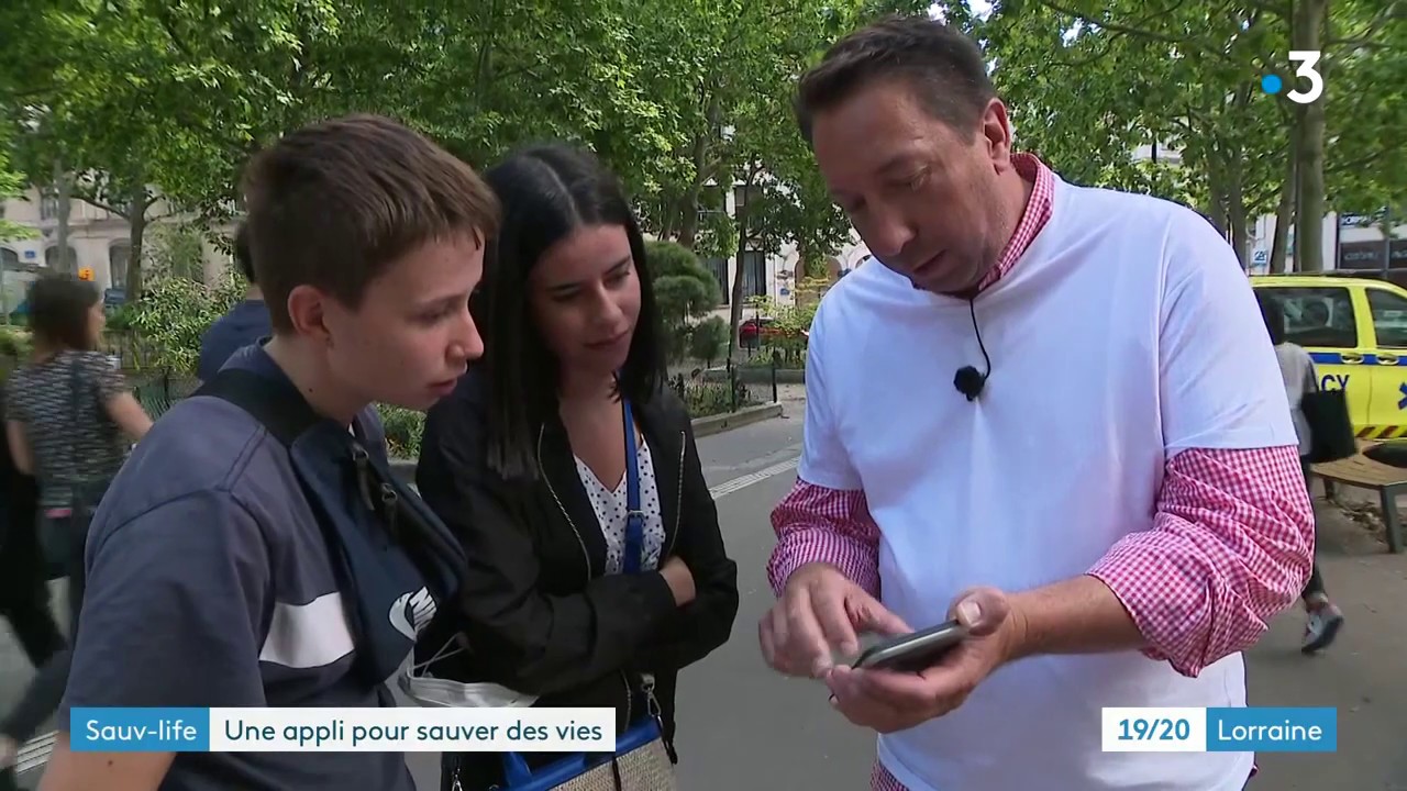 Sauv-live, une application pour sauver des vie déployée en Meurthe-et-Moselle