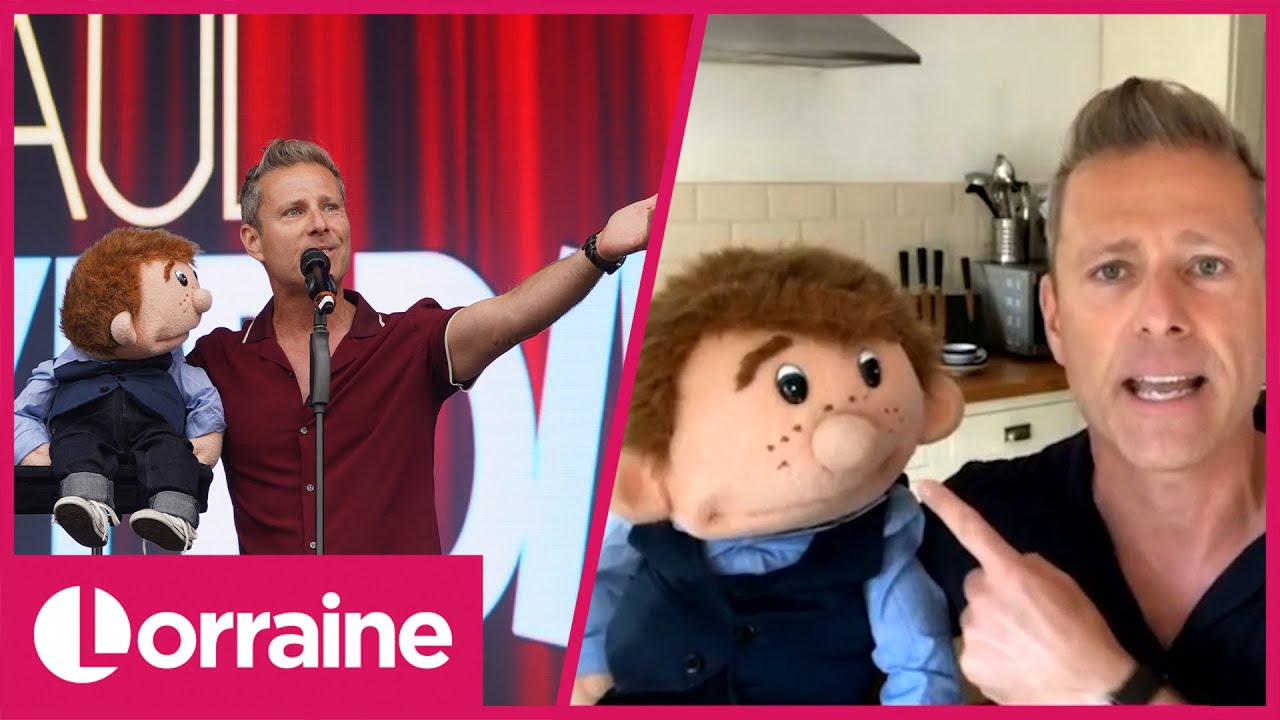 Ventriloquist Paul Zerdin Reveals How a Seagull Led to His Puppet Slip-Up at Butlins | Lorraine