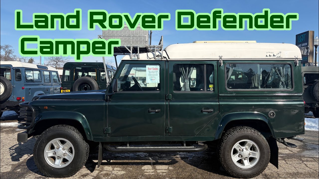 1995 Defender 110 Camper 300Tdi For Sale