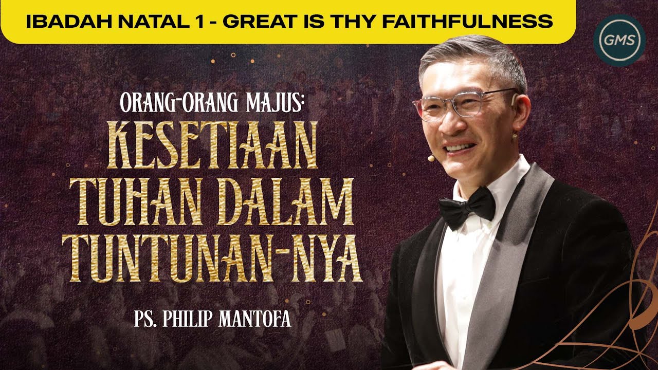 𝗚𝗠𝗦 𝗖𝗛𝗥𝗜𝗦𝗧𝗠𝗔𝗦 𝗖𝗘𝗟𝗘𝗕𝗥𝗔𝗧𝗜𝗢𝗡 1 “𝗚𝗥𝗘𝗔𝗧 𝗜𝗦 𝗧𝗛𝗬 𝗙𝗔𝗜𝗧𝗛𝗙𝗨𝗟𝗡𝗘𝗦𝗦” - 14 Desember 2025 (GMS Church)
