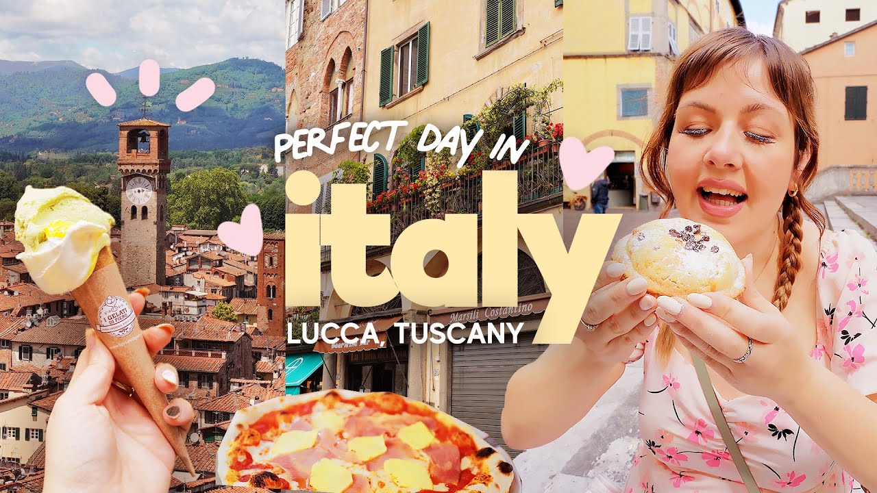 We found the most perfect town in Italy 🇮🇹 A Day Trip to Italian Paradise: Lucca (& Street Food)