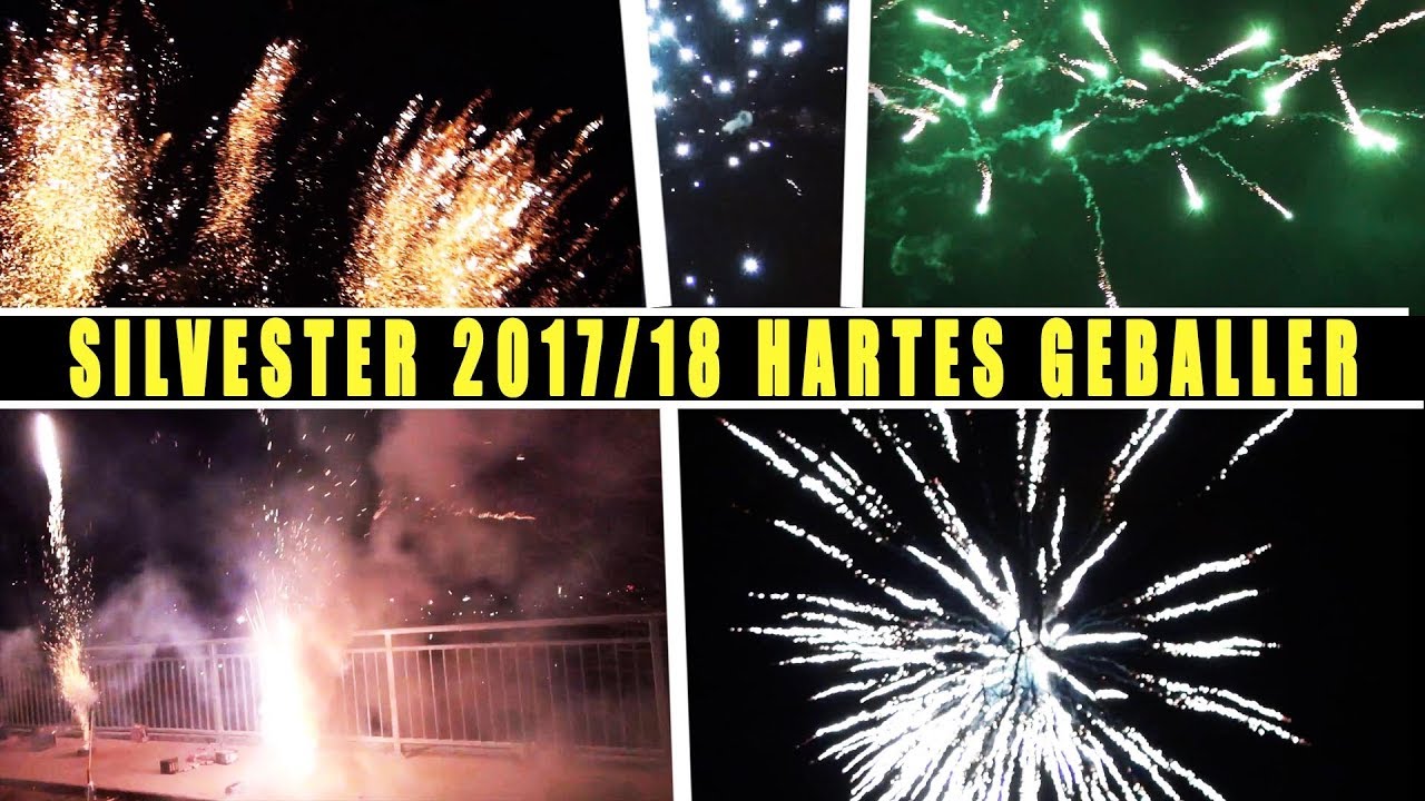 HARTES 0:00 UHR Geballer | Silvester 2017/18 | EXTREME STIMMUNG