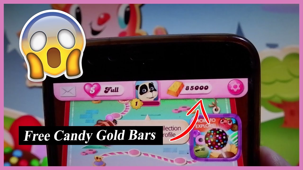 Candy Crush Saga Gold Bars - How to get free Gold Bars -Free Candy Crush Saga gold for iOS / Android