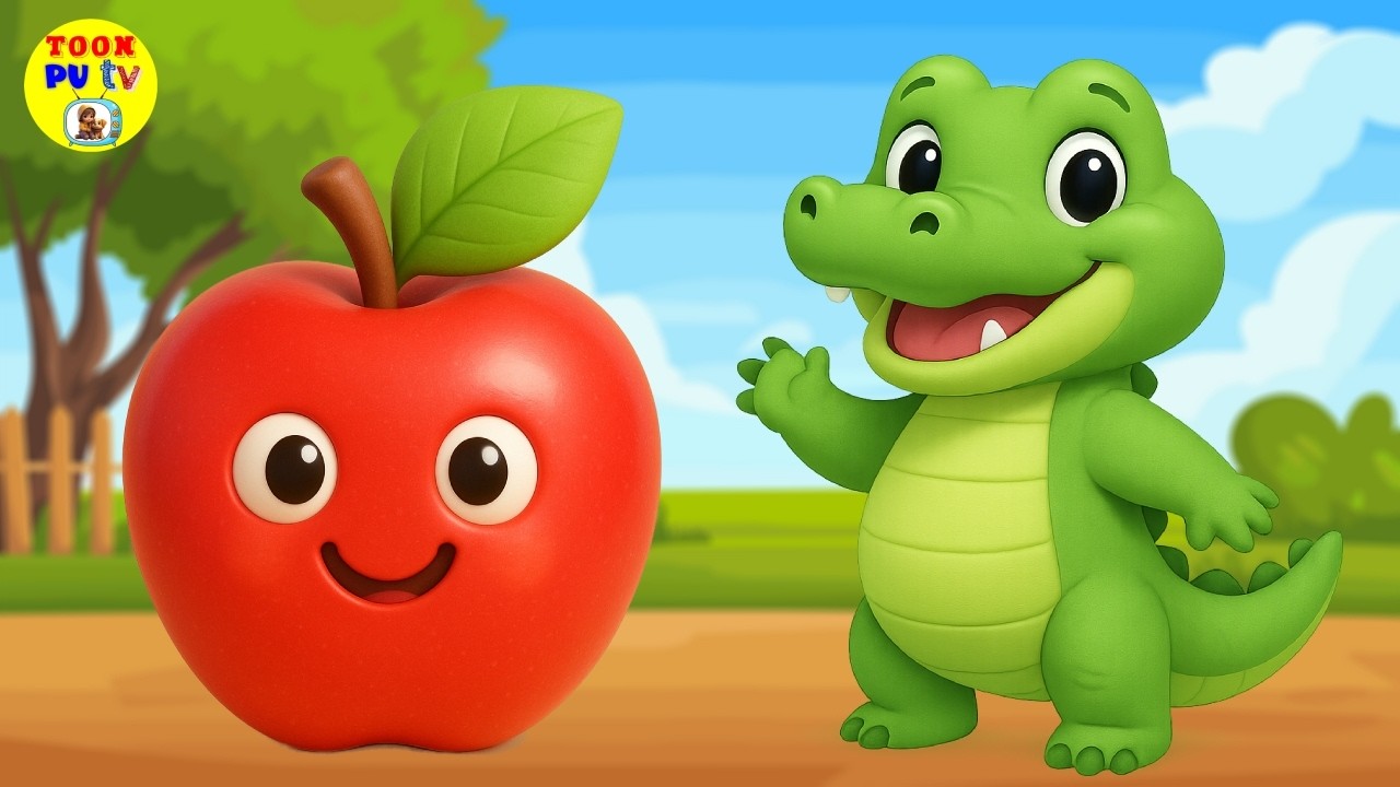 ABC Alphabet Song | Jungle Animals Names & Sounds | Fun Learning Video for Toddlers & Preschool Kids