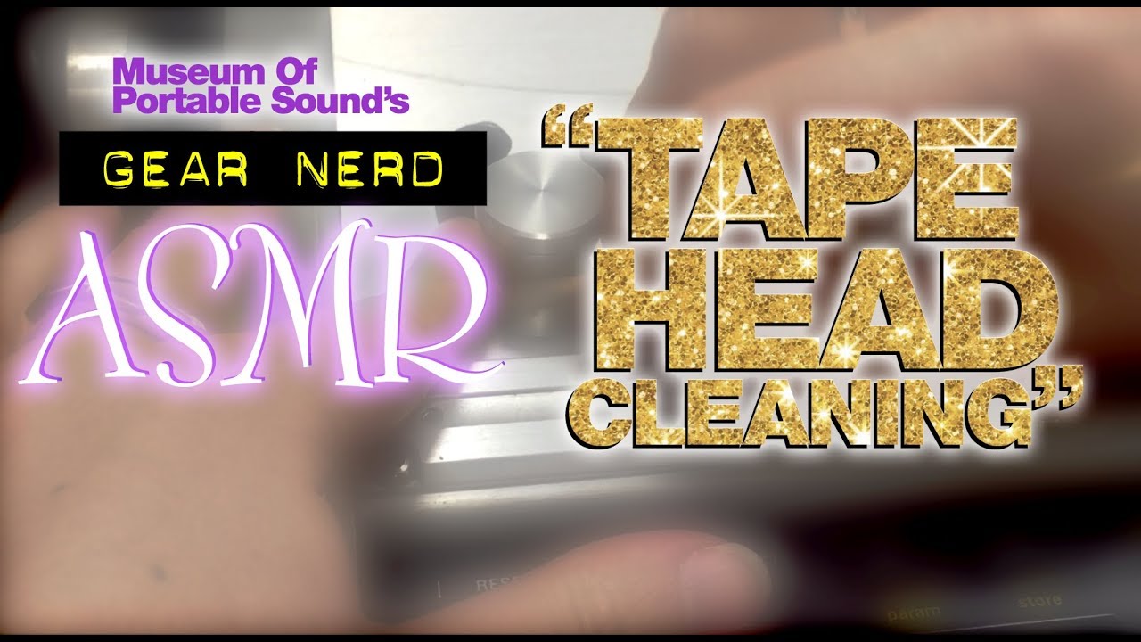 Gear Nerd ASMR: Tape Head Cleaning a Studer A807 mk2