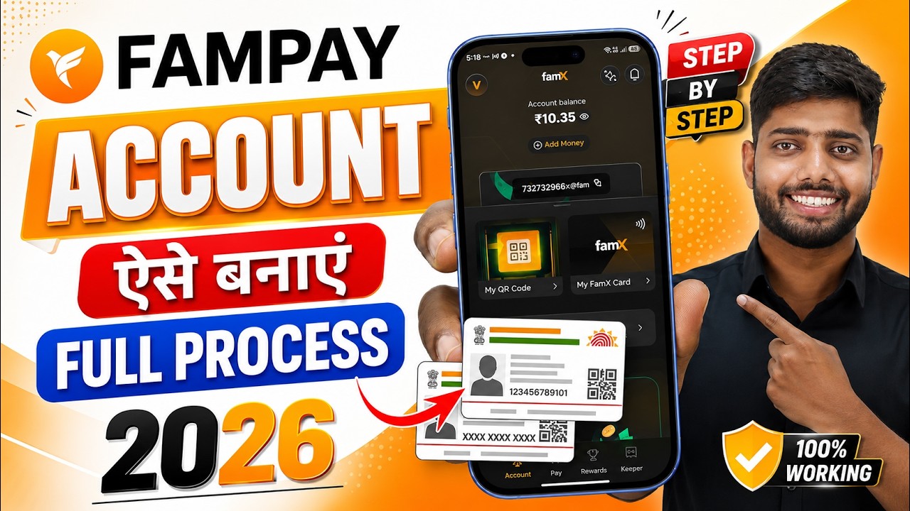 Fampay Account Kaise Banaye 2026 | Fampay App Registration Step by Step | Create Fampay Account