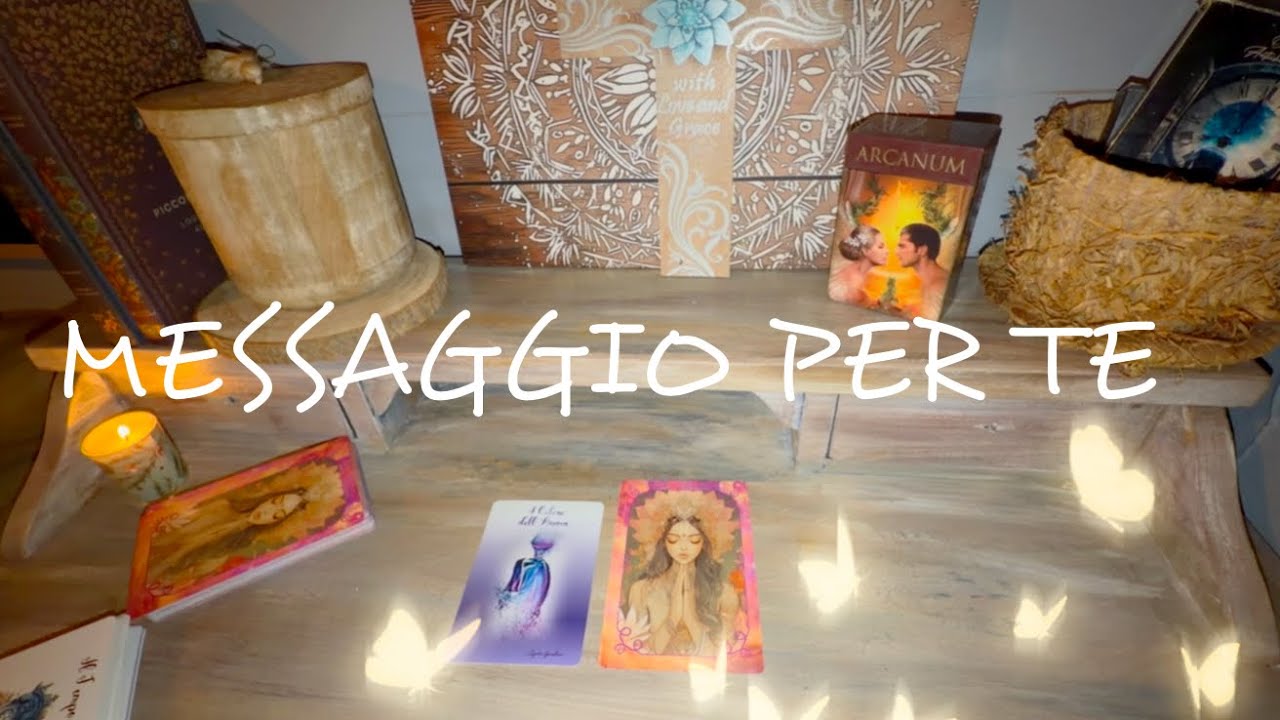 😇 🤍UN MESSAGGIO IMPORTANTE GIUNGE A TE, Scopri Adesso qual'é! #tarot 