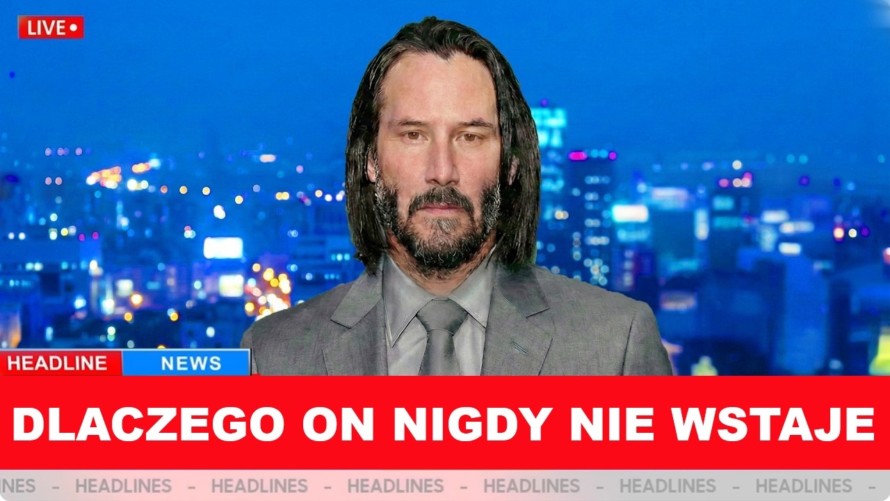 Tragedia Keanu Reevesa w wieku 60 lat jest nie do złamania