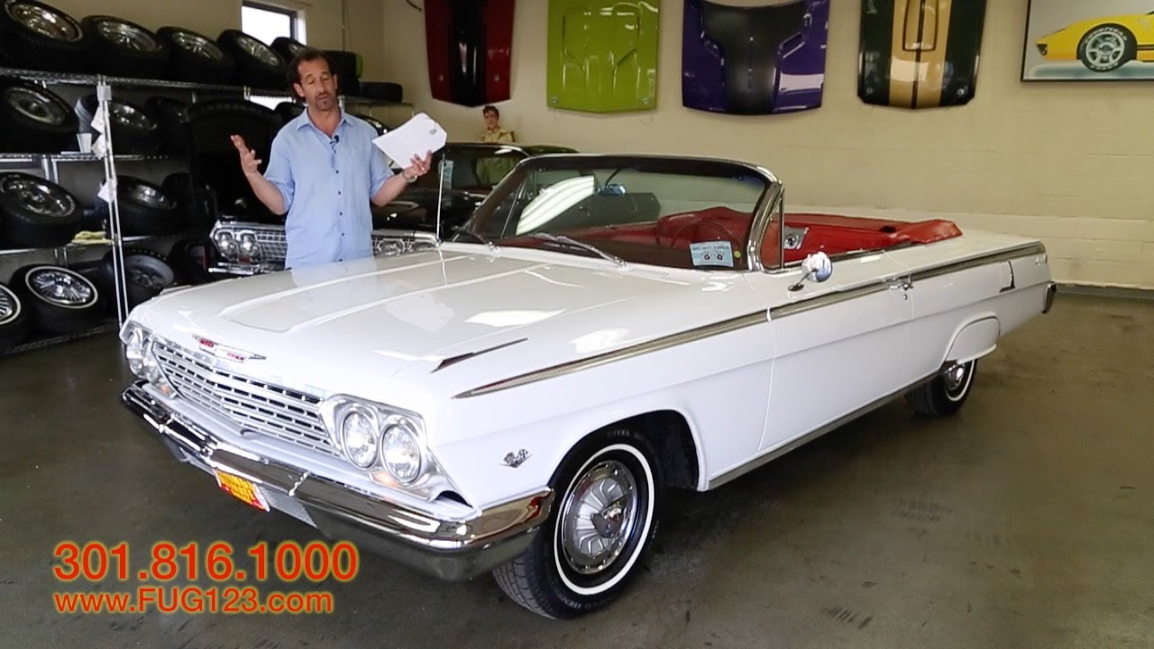 1962 Chevrolet Impala Super Sport for sale with test drive, driving sounds, and walk through video