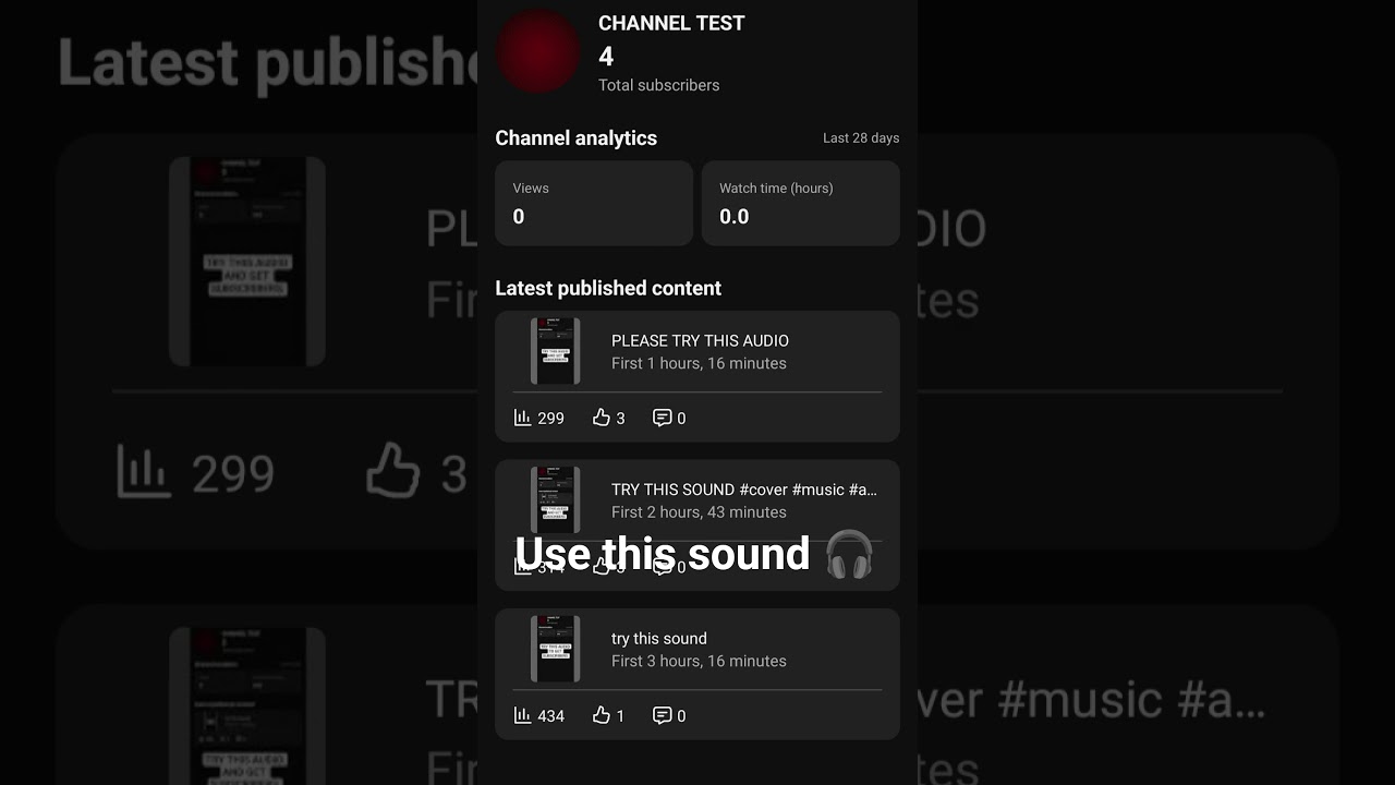 use this sound 🎧 