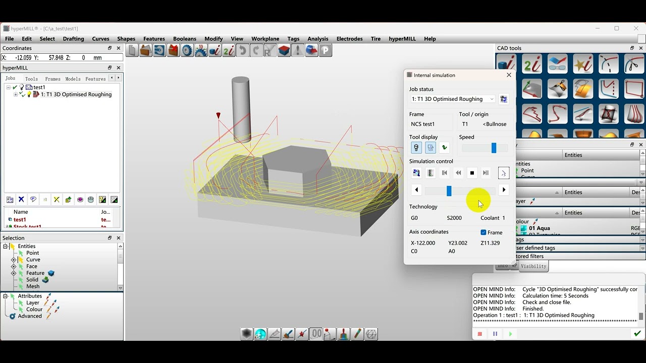 Hypermill for HyperCAD-S v2023.2.up9(postprocessor:Siemens,FANUC,Heidenhain,etc..)