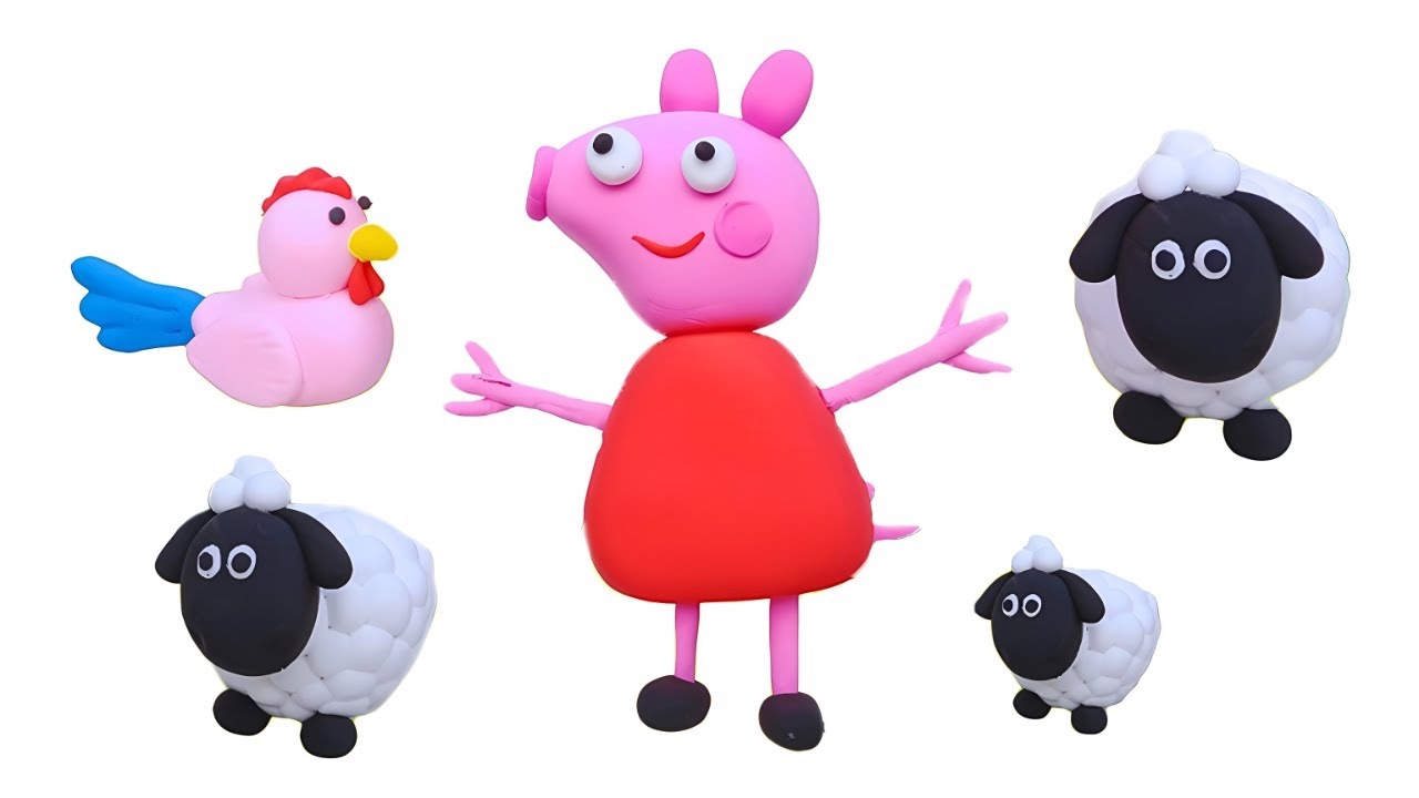 Lär dig färger med Play Doh lera - Lärande barnprogram på Svenska av Lek och Lär