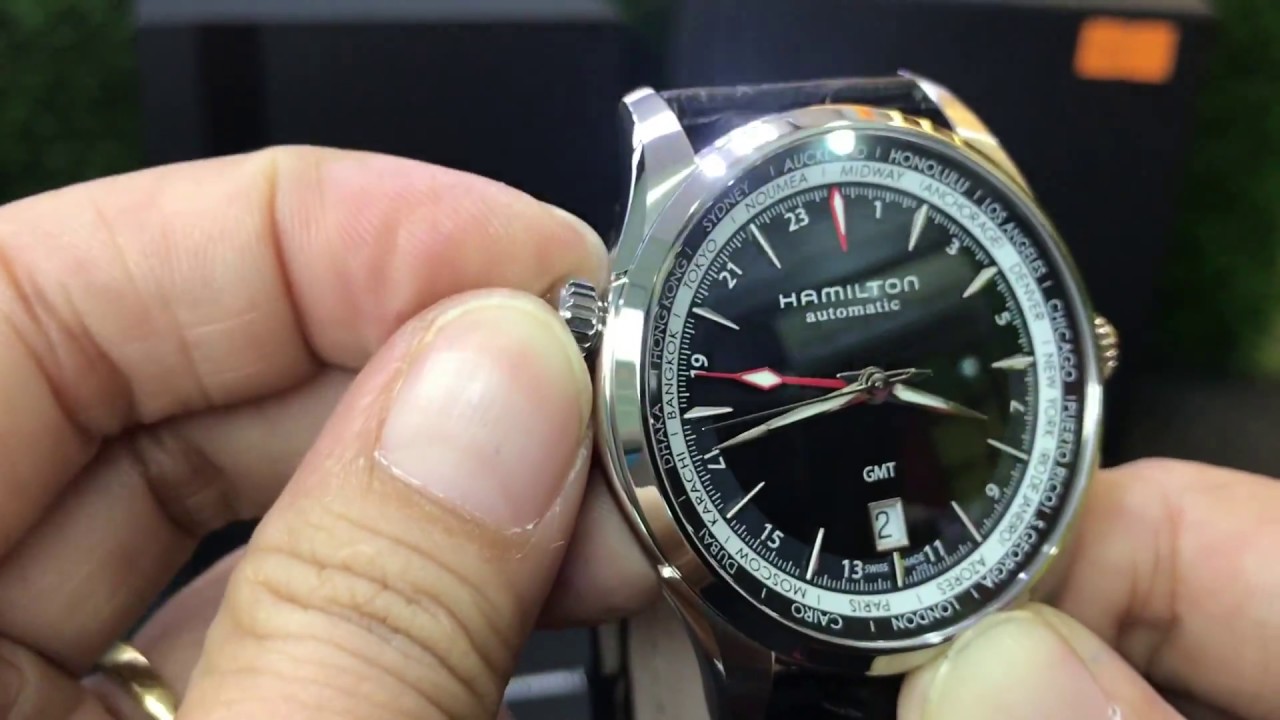 Review đồng hồ Hamilton Jazzmaster GMT auto H32695731