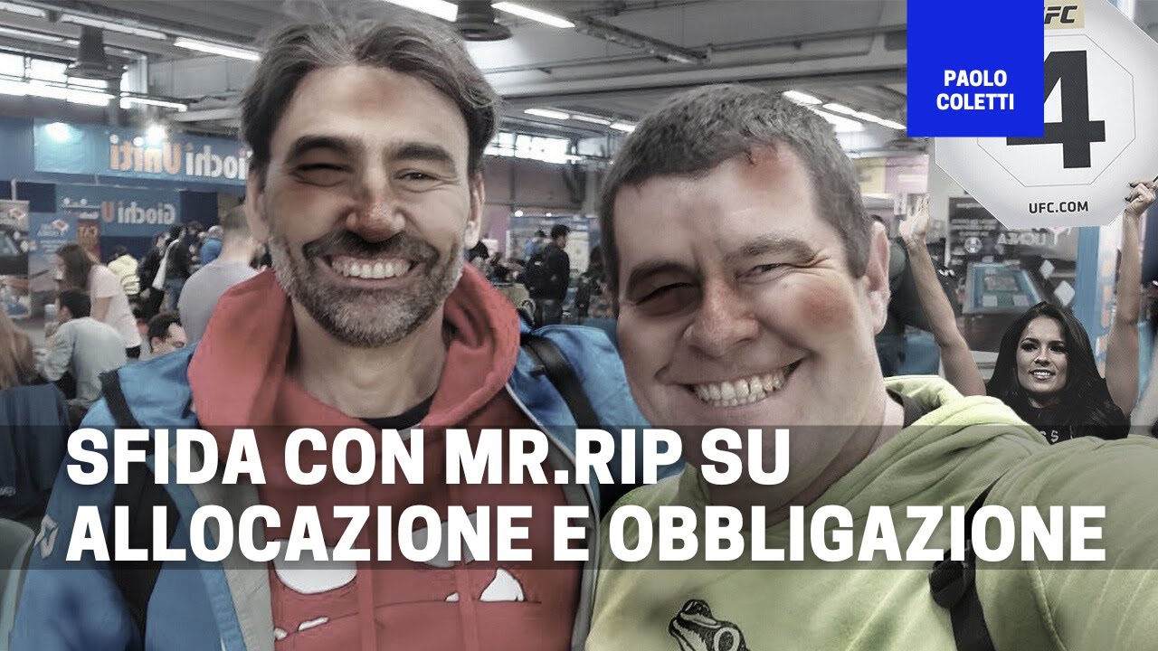 Reaction a @mr_rip su equally weighted e su etf obbligazionari