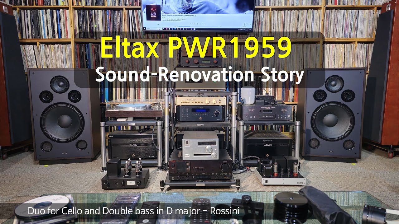 Callas Sound-Renovation 'Eltax PWR1959' tuning story 입니다.
