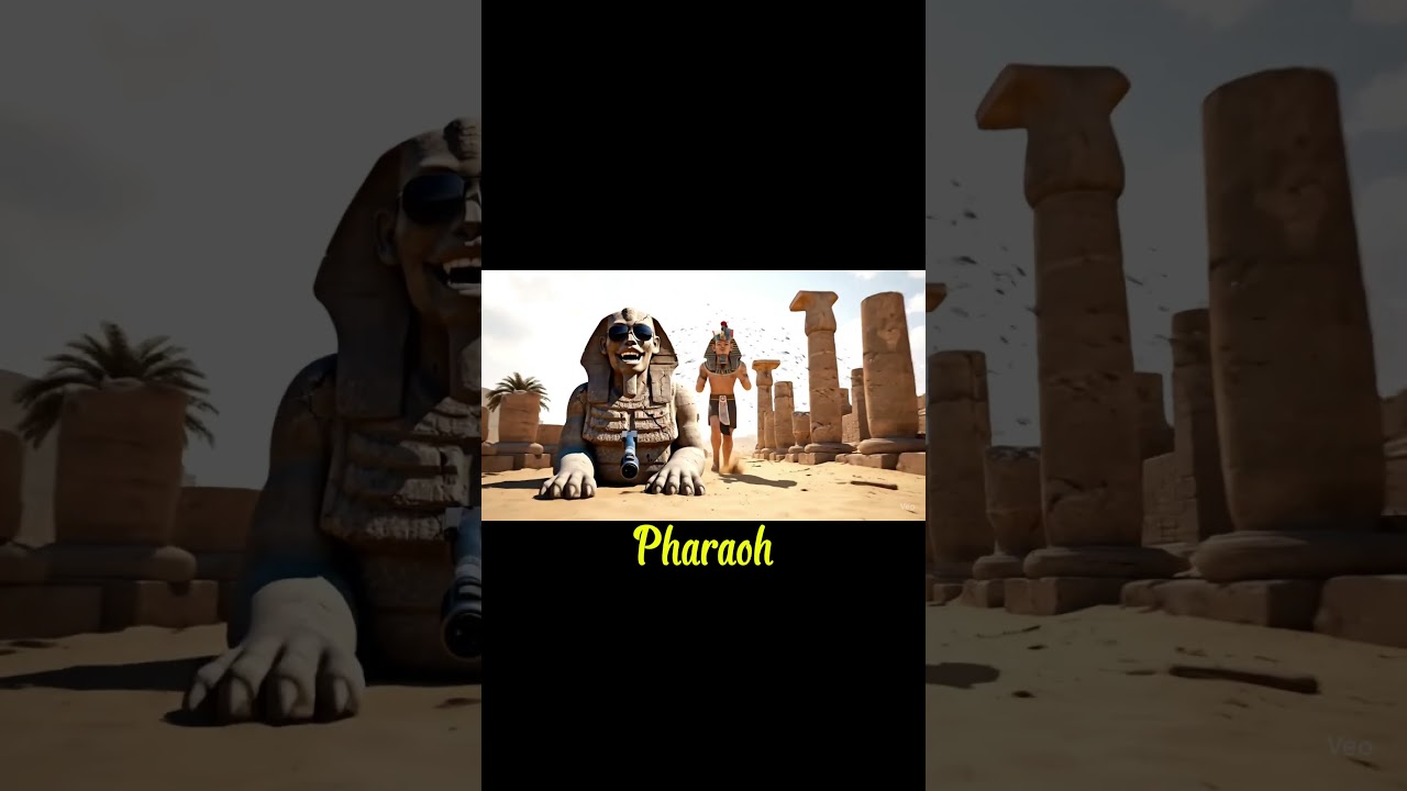 Ramesses vs. Pharaoh Locusts: Epic Desert Fail! 🏃&zwj;♂️🐞#ViralShorts #FunnyVlog