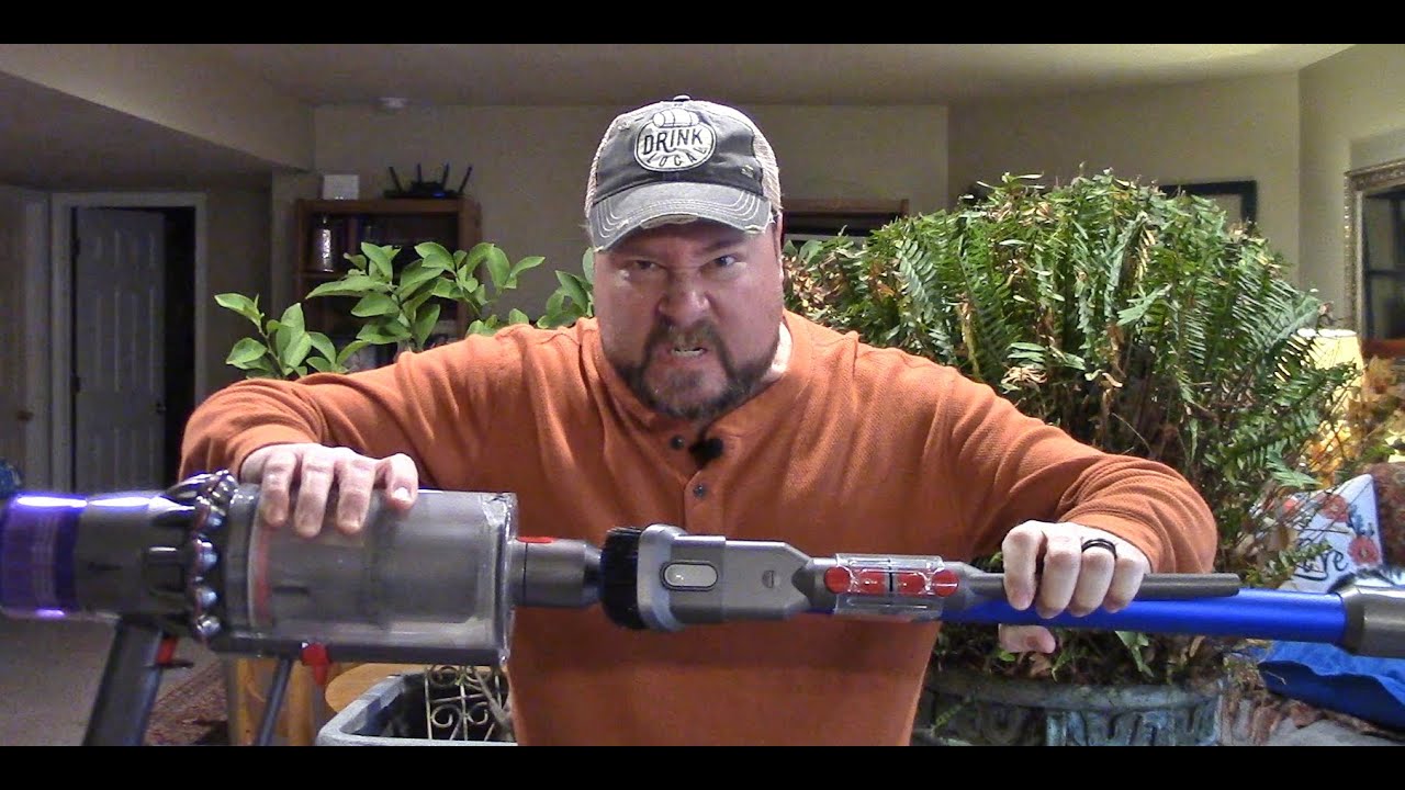 Трубка пылесоса Dyson V10 / V11 / V12 застревает