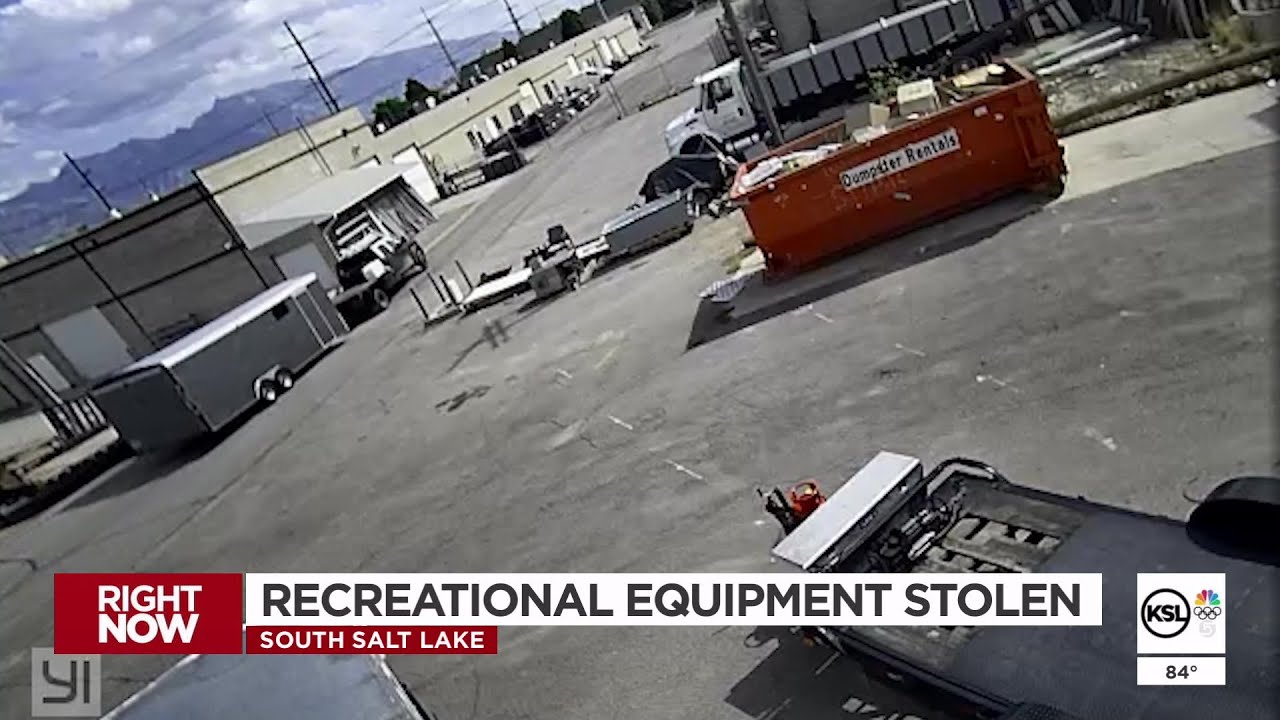 Police searching for people who stole trailer in South Salt Lake