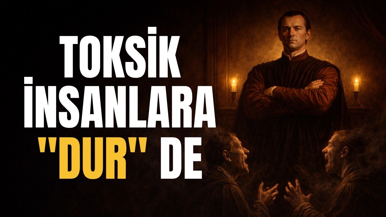 Toksik İnsanlar Seni Neden Tüketiyor? - Machiavelli'nin Cevabı
