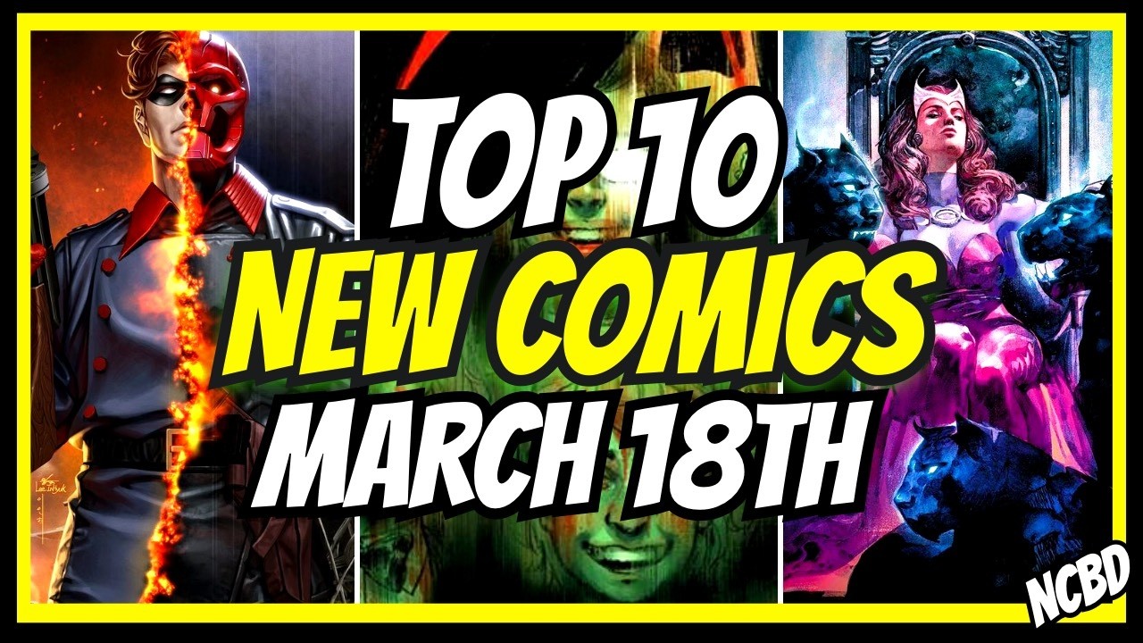 Топ-10 новых комиксов этой недели 🔥 Новинки от DC 🔥 Неделя 11 2026