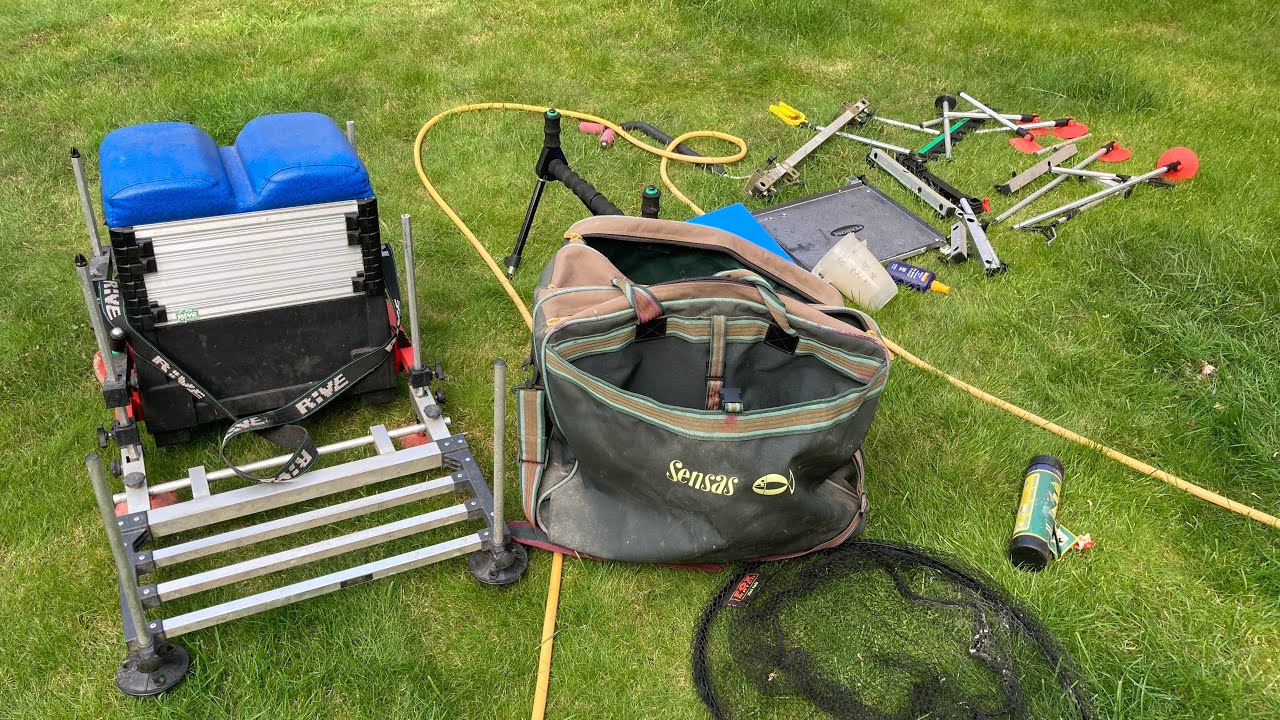 Dusting off the old match and coarse fishing gear - time to get back on the bream, tench and carp!
