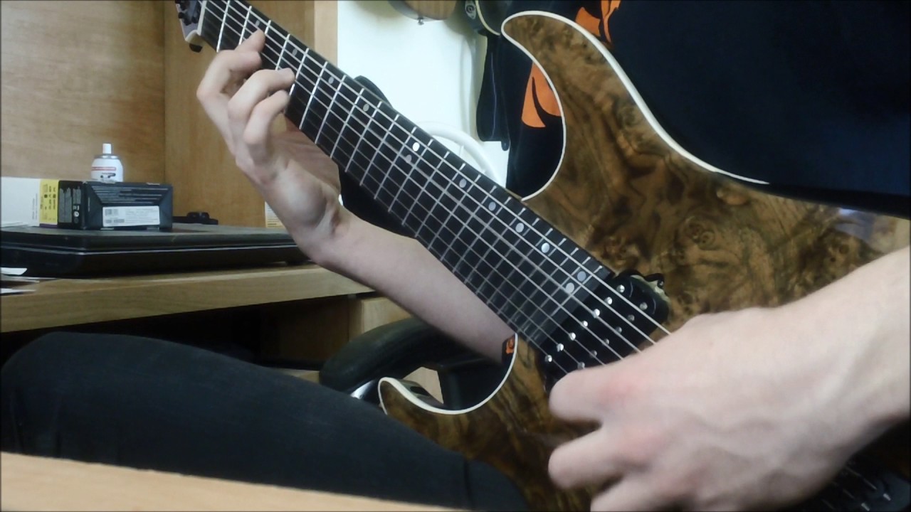 Suffering Hour - Devouring Shapeless Void [guitar cover]