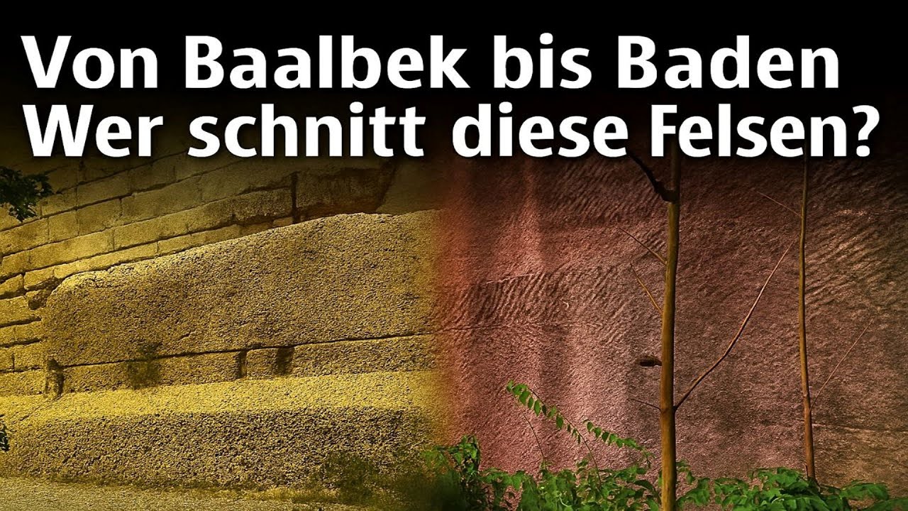 Von Baalbek bis Baden👀Wer schnitt diese Felsen?😲