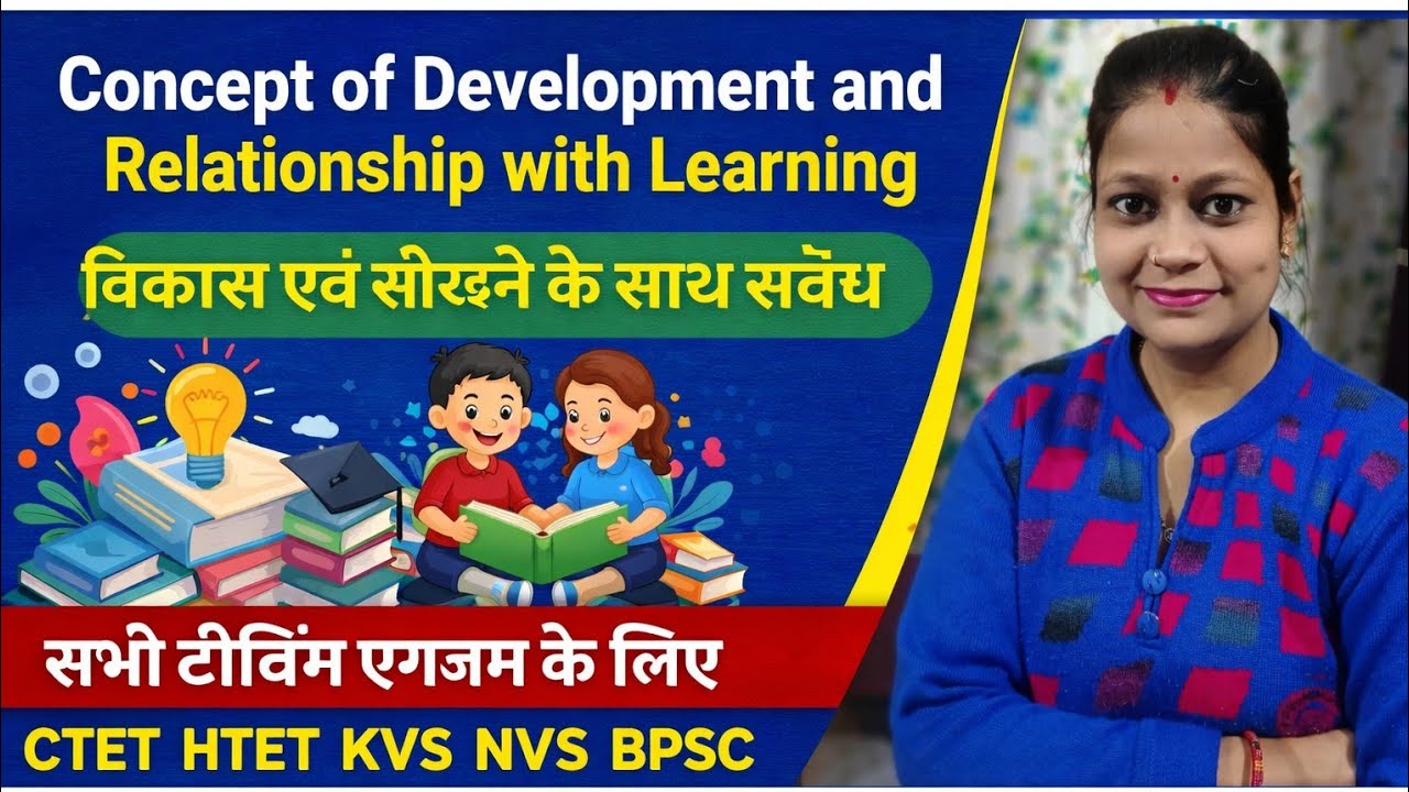 Concept of development and it's relationship with Learning