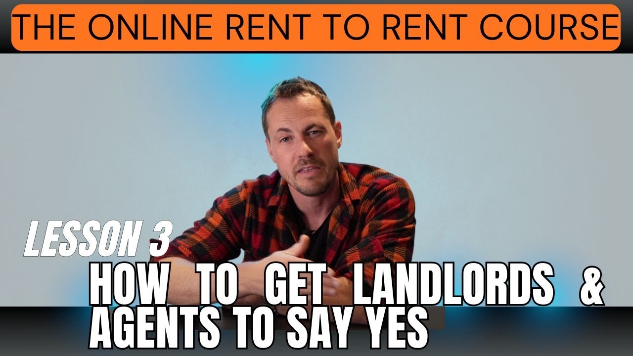 Rent to Rent Script to Get Agents Saying YES (Proven Example)