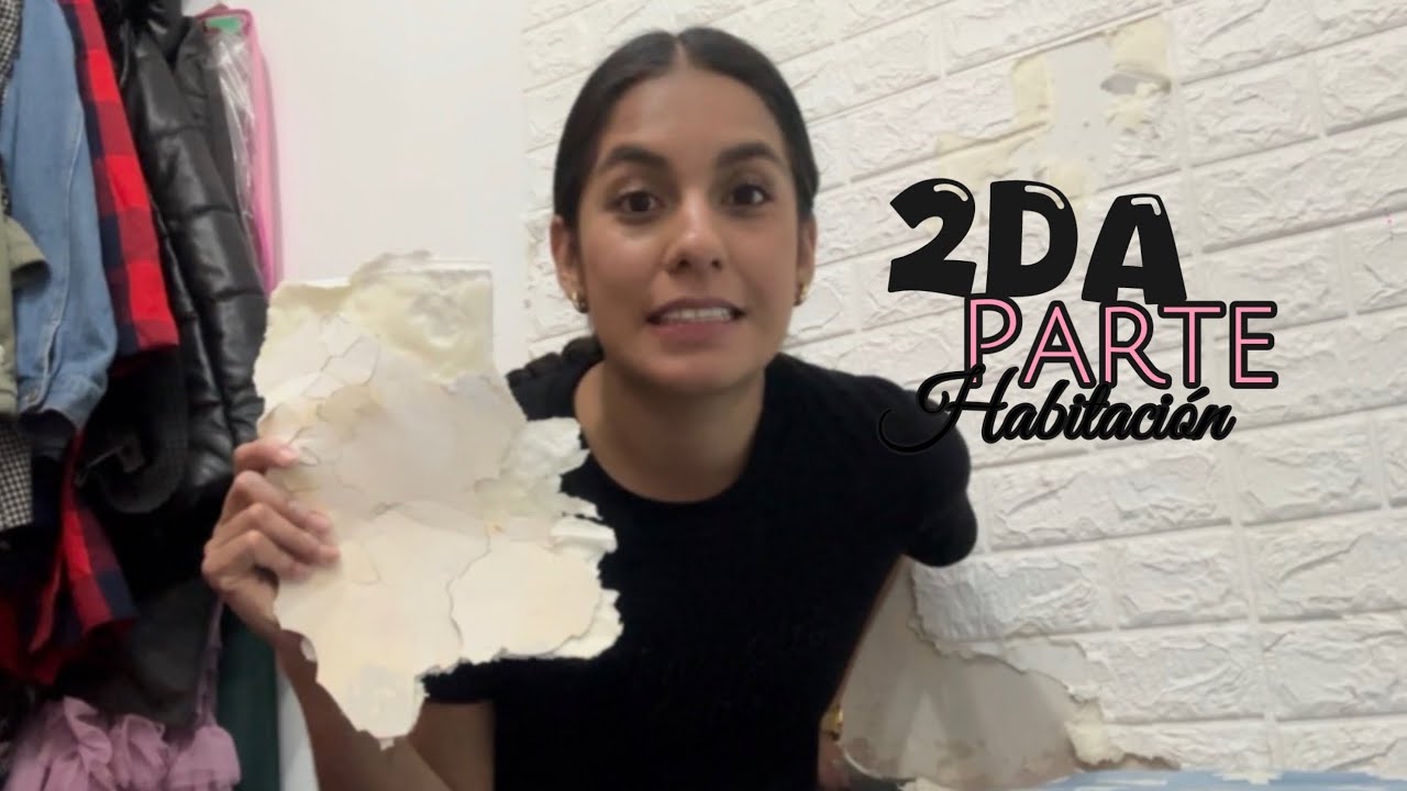 2da parte habitación| me traigo la pintura de la pared 