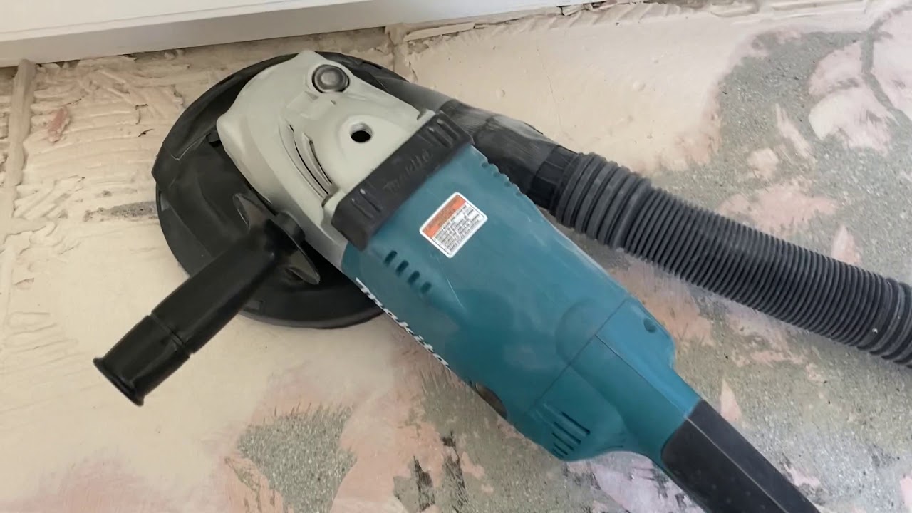 thinset removal from concrete