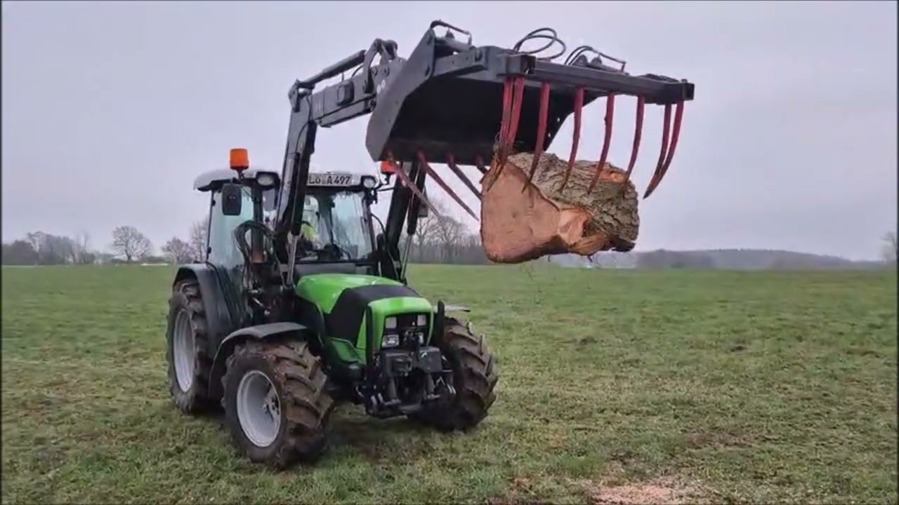 Stammholz laden Deutz Agroplus