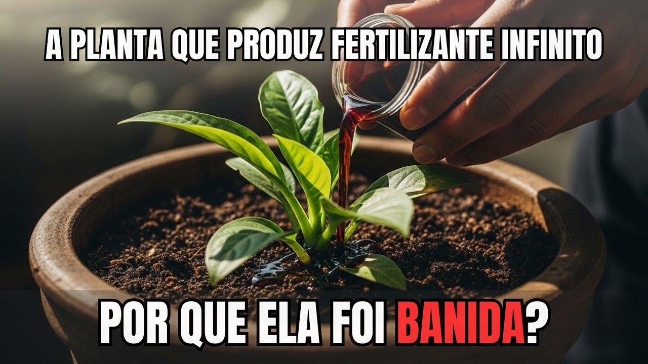 Esta Planta Substitui Todo Fertilizante PARA SEMPRE. — E Foi Silenciosamente Banida