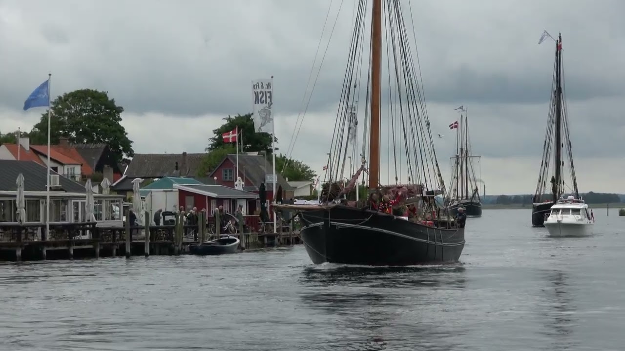 Træskibsfestival fra Karrebæksminde 8 juni 2025