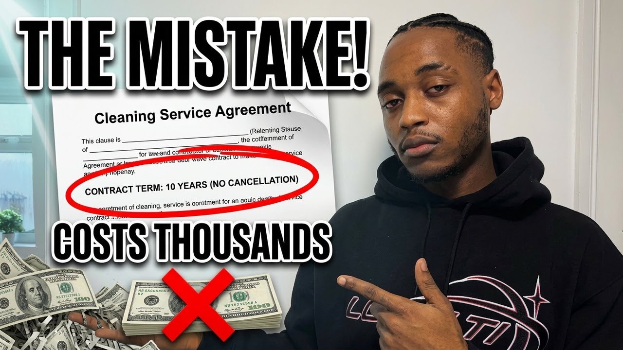 The Cleaning Contract Mistake That Costs You Thousands