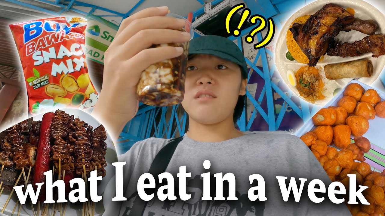 [Filipino food] What I eat in a week in the Philippines