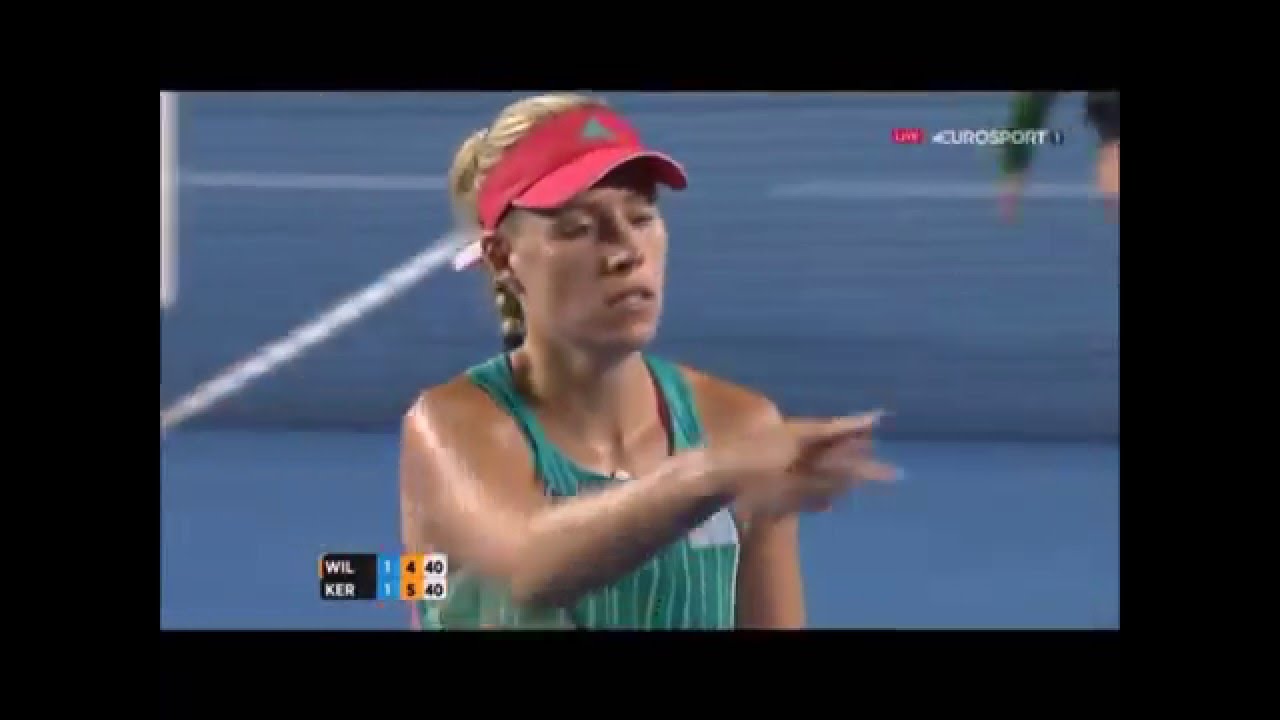 Angelique Kerber way to 1st Grand Slam Titel