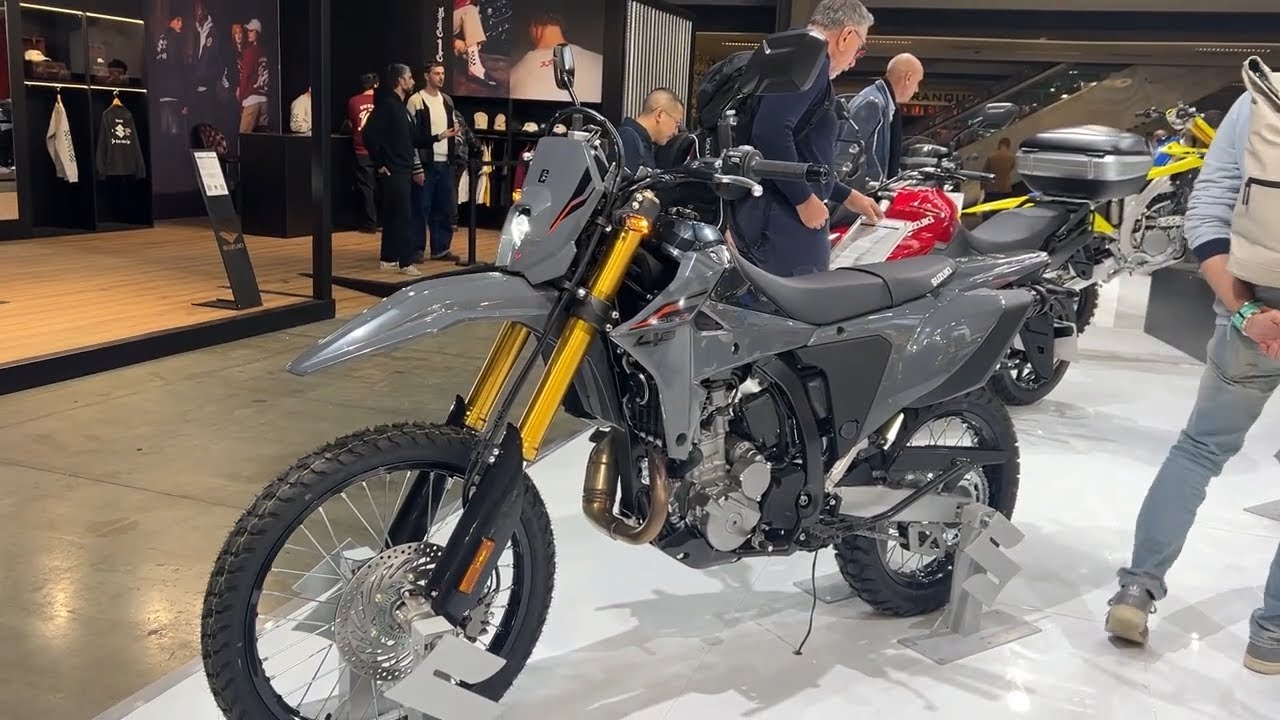 New Suzuki DR-Z4S (2026) &ndash; 38 HP Dual-Sport Legend! | EICMA Walkaround