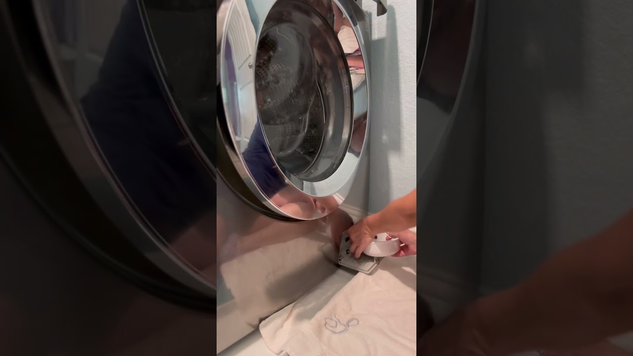 MUST SEE TIP FOR CLEANING WASHER DRAIN FILTER