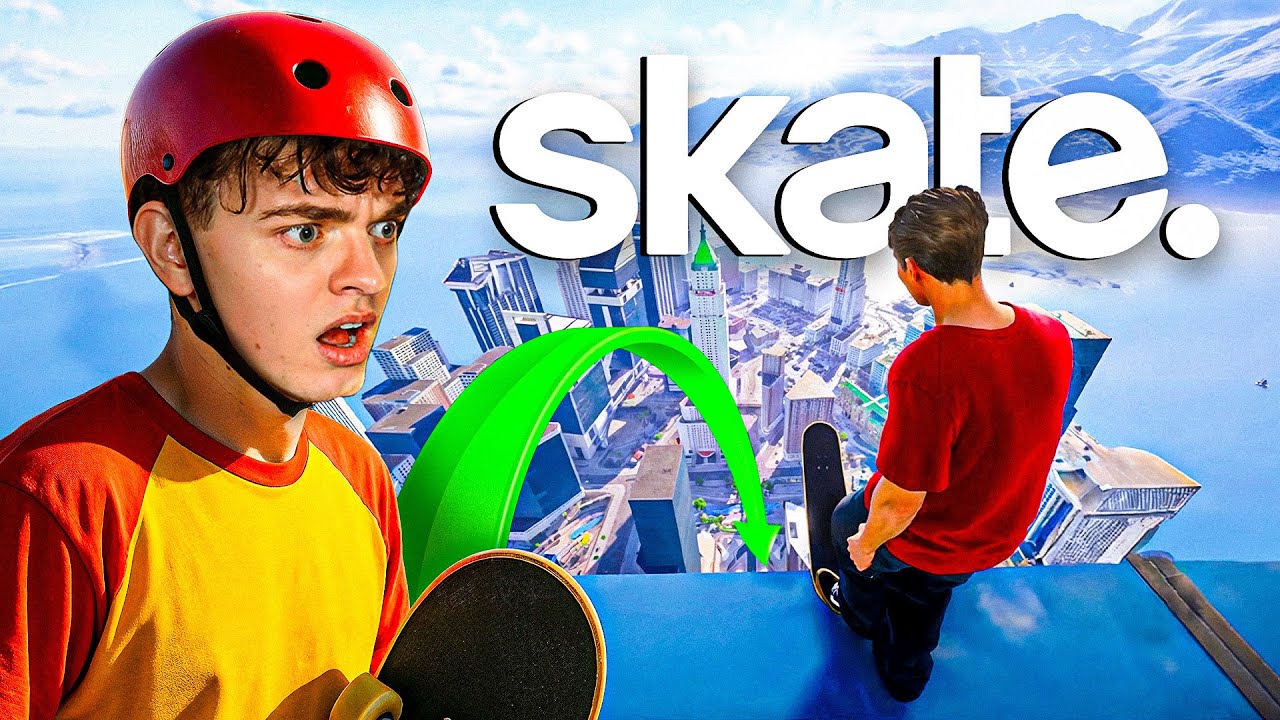 Mein erstes mal Skatboarding 🛹😬