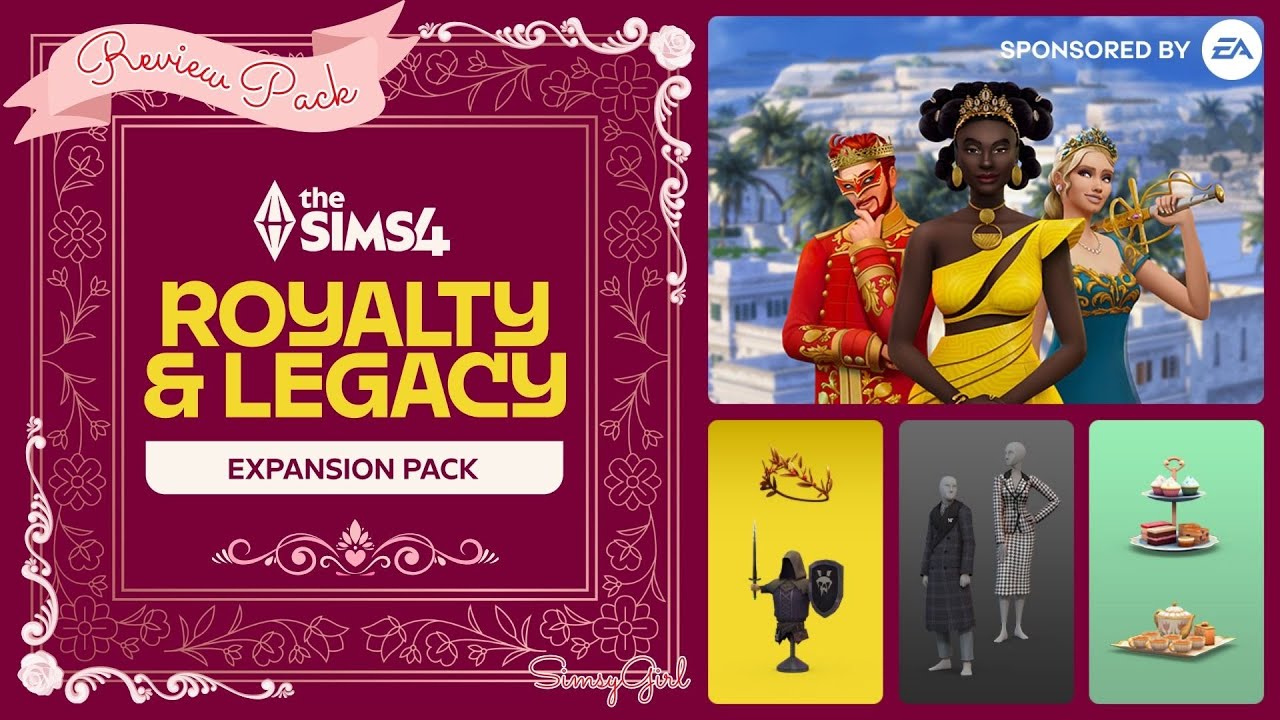 รีวิวแพ็คเสริม The Sims4 Royalty & Legacy 3