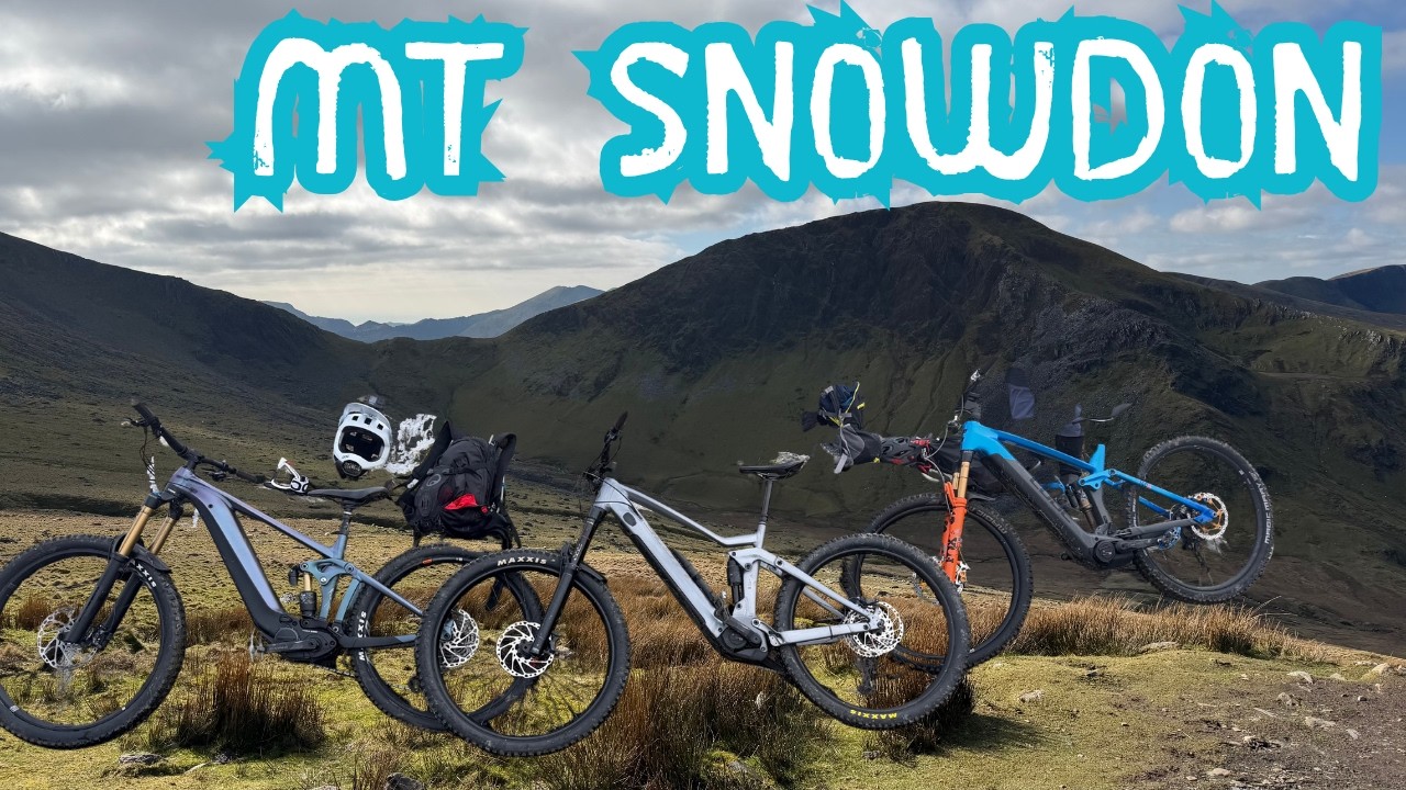 WE BIKED UP MOUNT SNOWDON!