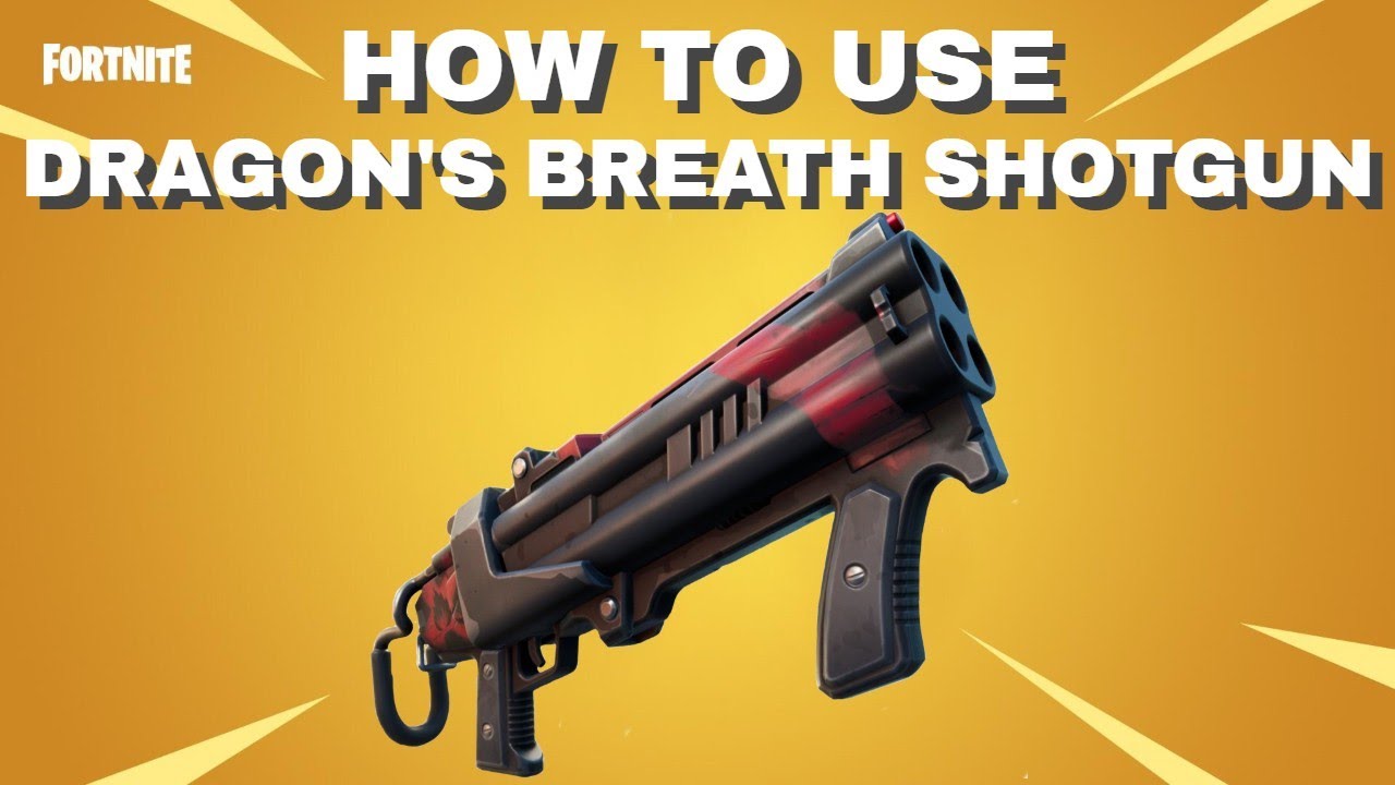 HOW TO USE the *NEW* Dragon's Breath Shotgun in Fortnite - Fortnite Dragon's Breath Shotgun Guide